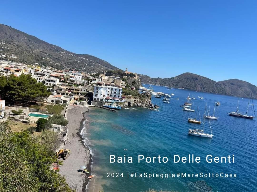 Da Federica Casa Vacanze Baia Porto Delle Genti Ліпарі Екстер'єр фото